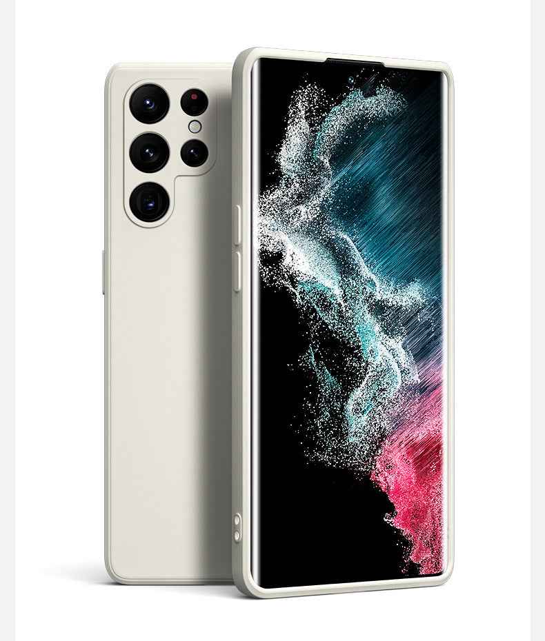 Stylish Silicone Phone Case With Back Cover
