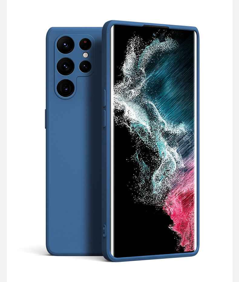 Stylish Silicone Phone Case With Back Cover