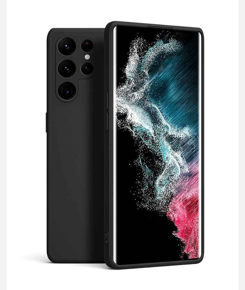 Stylish Silicone Phone Case With Back Cover