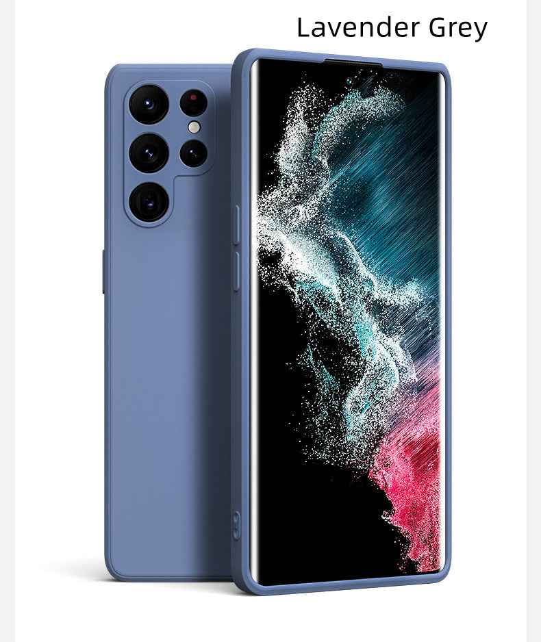 Stylish Silicone Phone Case With Back Cover